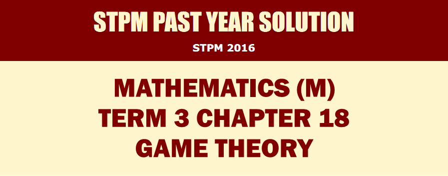 Game Theory Thesis Mathematics