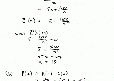 STPM 2014 Term 3 Mathematics (M) Paper 3 Question 2