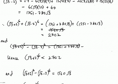 STPM 2014 Term 1 Mathematics (T) Paper 1 Question 2