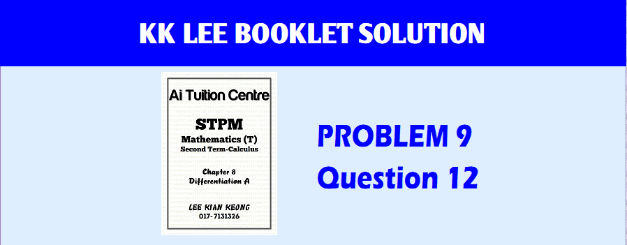 KK LEE booklet solution 8A