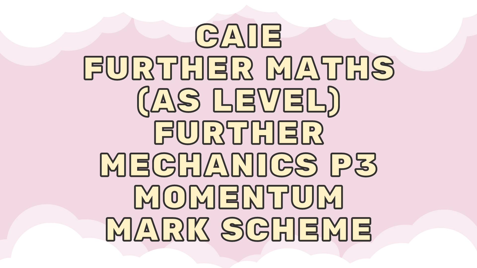 CAIE Further Math (AS) Paper 1 May/June 2020 - MS - KK LEE MATHEMATICS