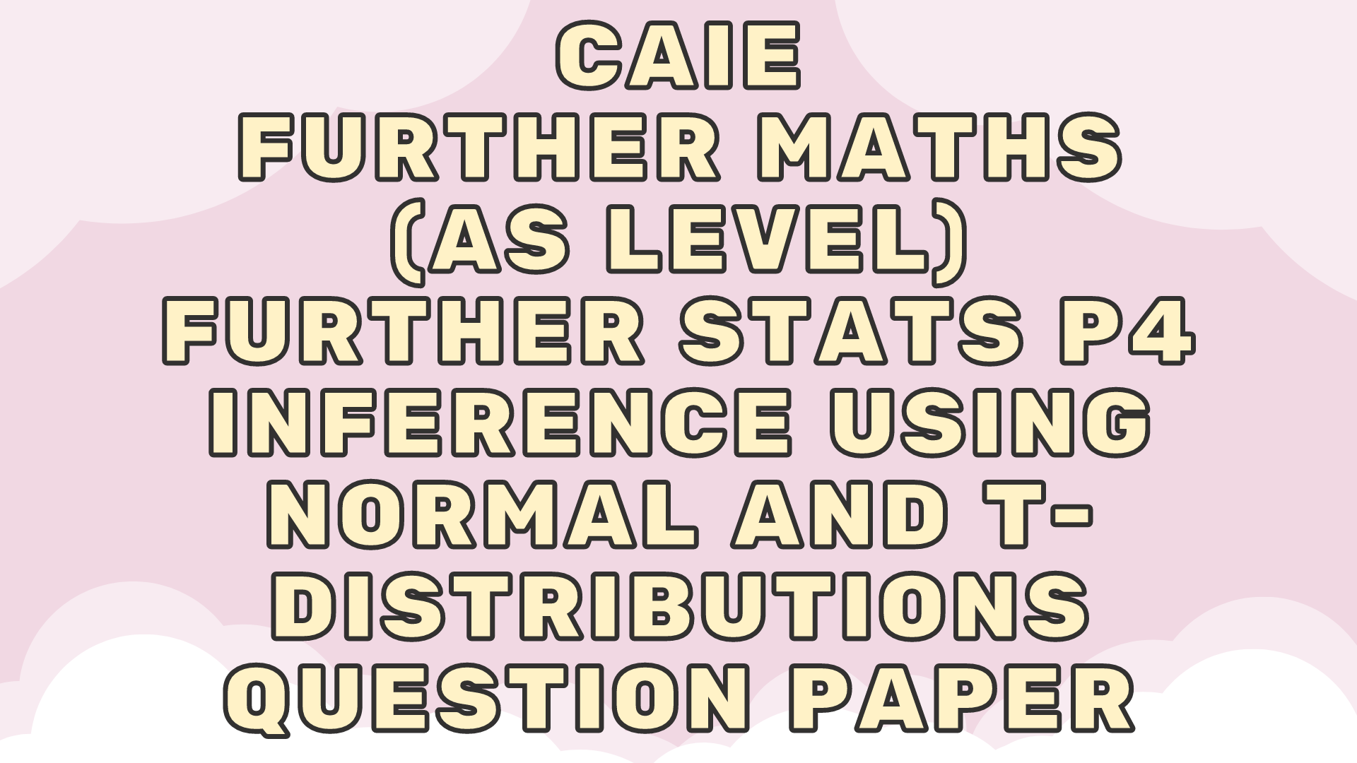 CAIE Mathematics (AS) S1 - The Normal Distribution - MS - KK LEE ...