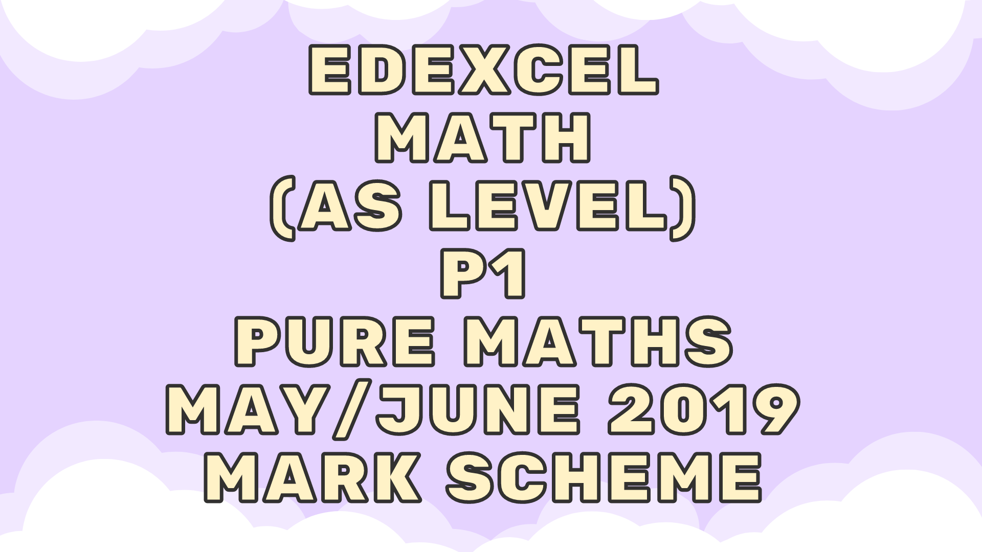 EDEXCEL A LEVEL MATHS P1 visual data 8