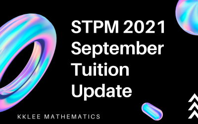 STPM 2021 September Tuition Update